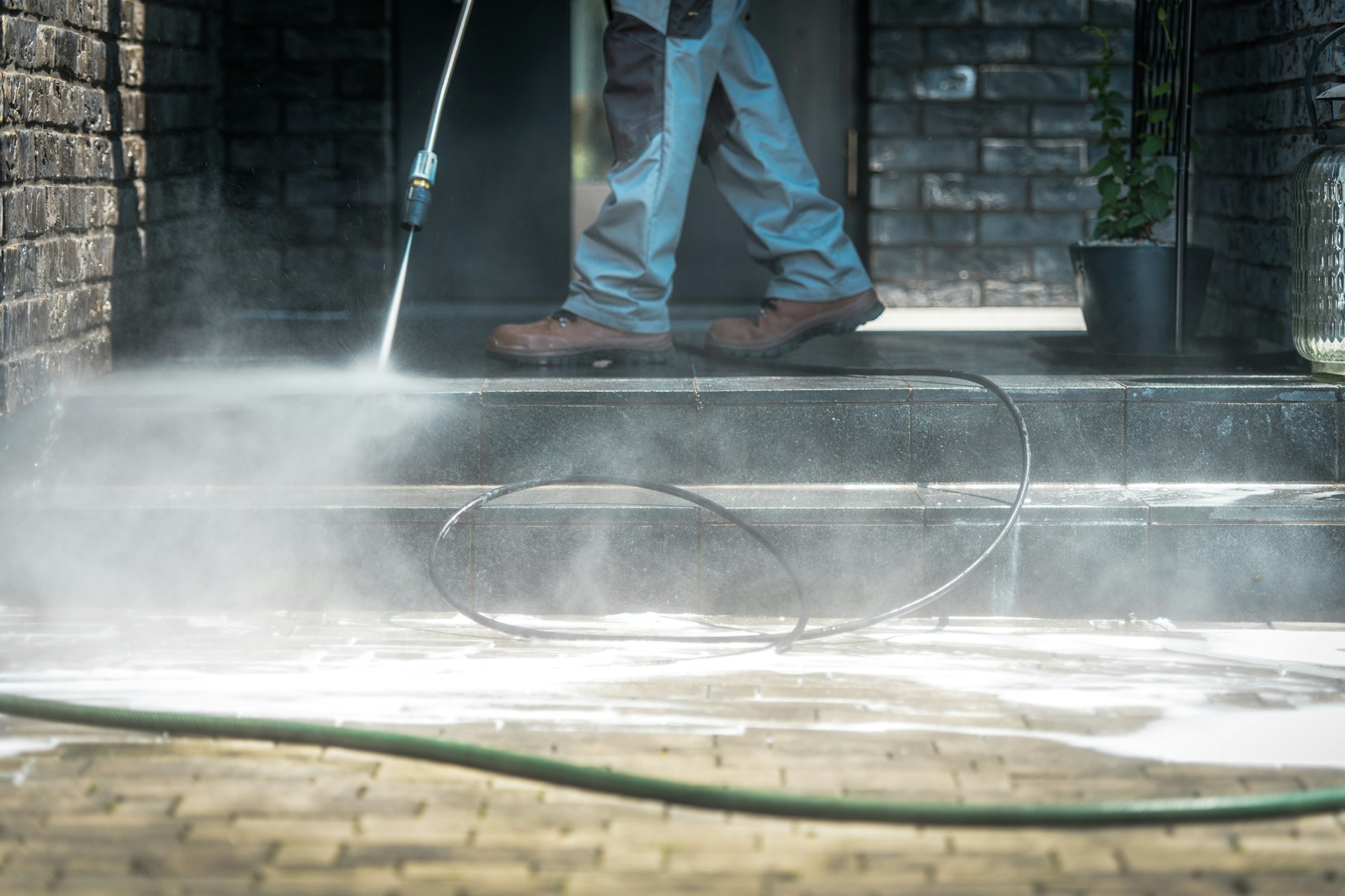 Pressure Washer Cleaning Time